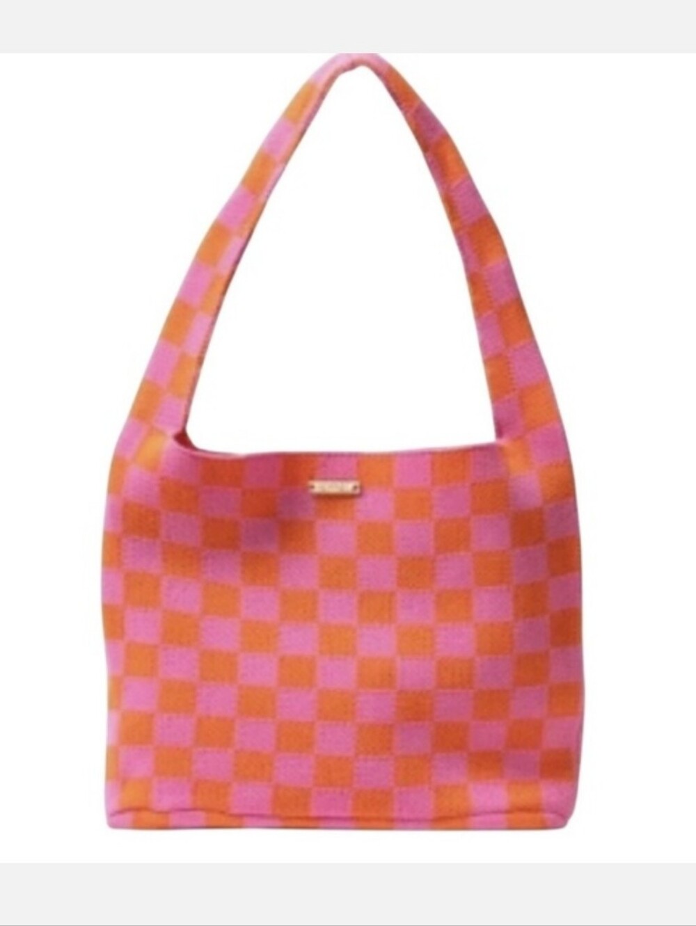 (NWOT) Kopari Checkered Shoulder Bag